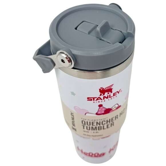 Stanley Hello Kitty Quencher H2.0 Tumbler 30 Oz Stainless Steel Vacuum Insulated - Picture 5 of 5